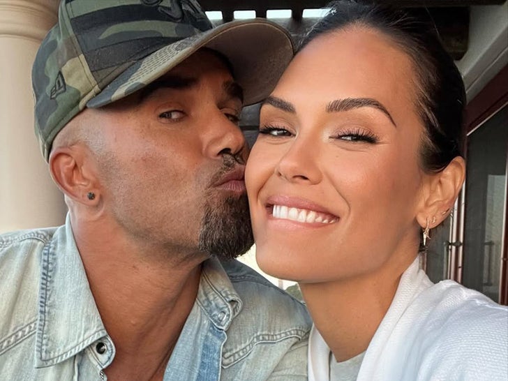 Shemar Moore and Jesiree Dizon Happier Times