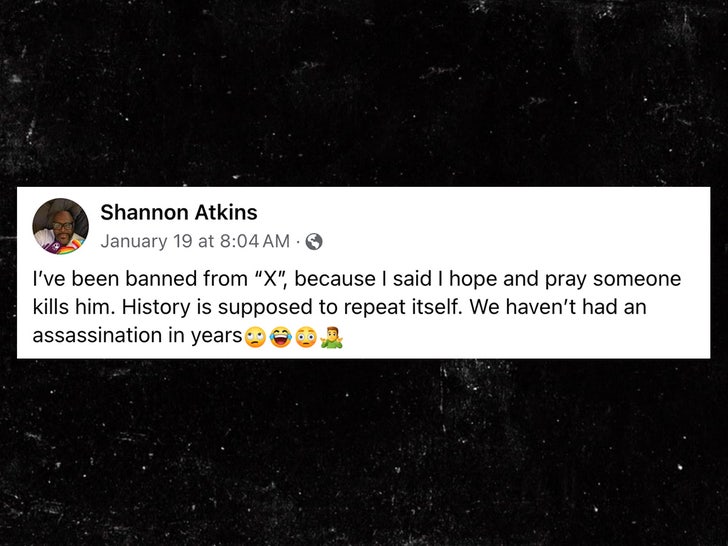 Shannon Atkins trump facebook