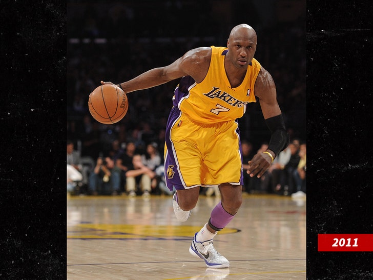 lamar odom lakers