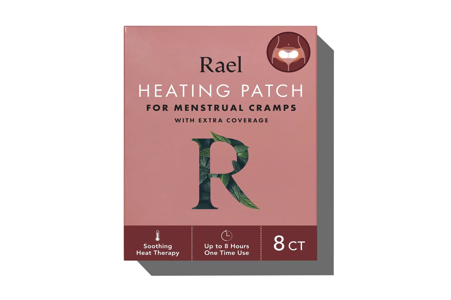 Rael Heating Patch On-The-Go Menstrual Cramp Relief