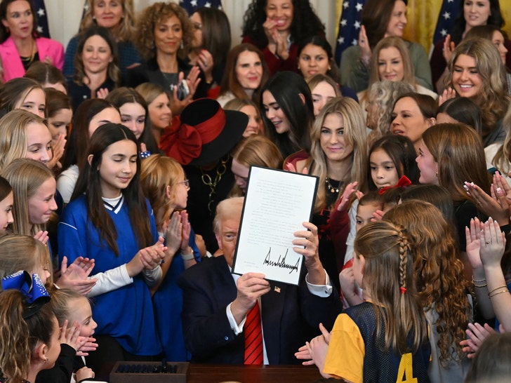 donald trump signs bill to protect womens sports