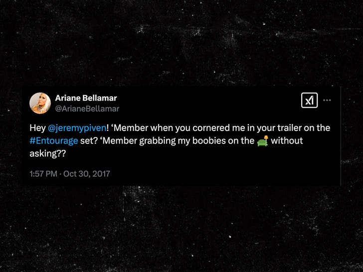 ariane bellamar jeremy piven tweet