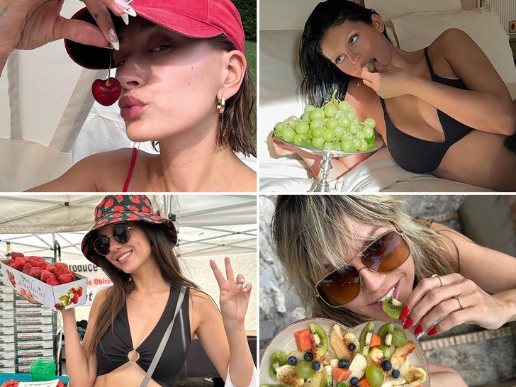 Fruit-Lovin' Celebs