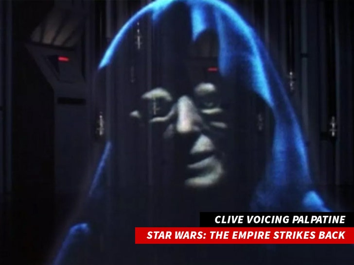 Clive Revill as Palpatine in the original Empire Strikes Back