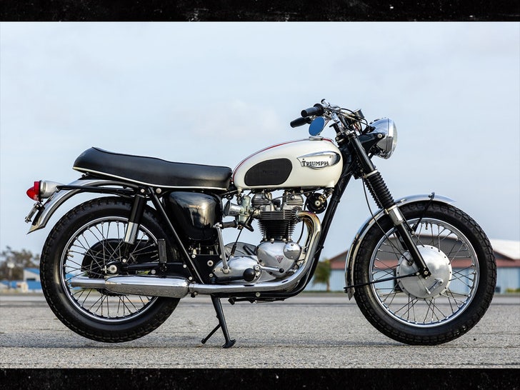 Spike Feresten’s 1966 Triumph Bonneville T120R for Charity Bring A Trailer sub