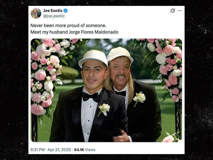 joe exotic and new husband X 2