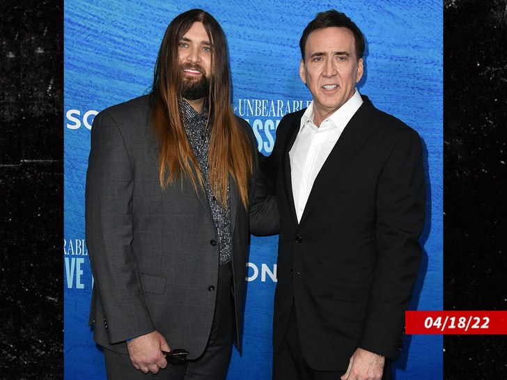 nicolas cage weston cage sub getty swipe