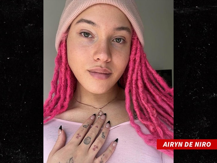airyn de niro selfie instagram sub swipe