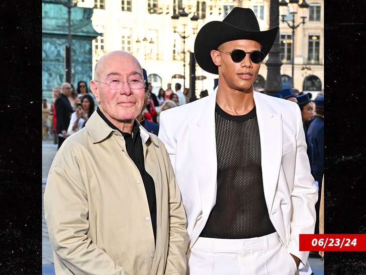 Donovan Michaels and david geffen getty 1
