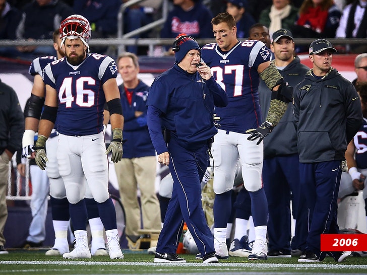 rob gronkowski and bill belichick getty 1