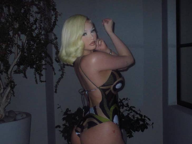 Alabama Barker Modeling A Pucci Swimsuit On Instagram
