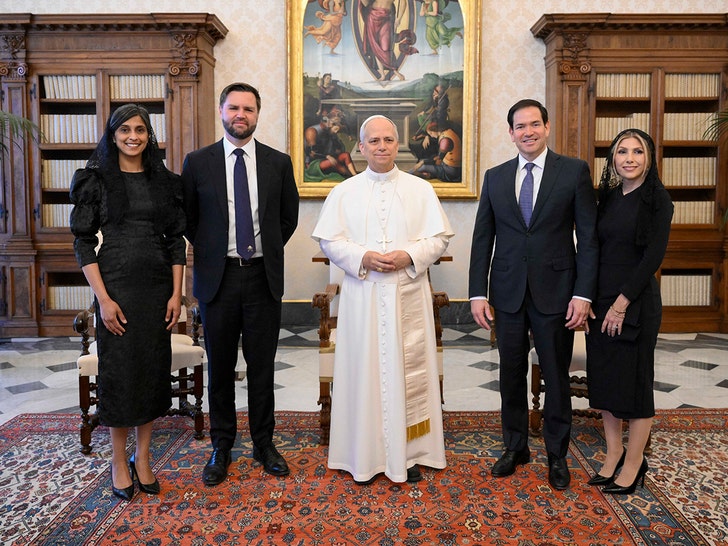 the new pope and jd vance getty 1