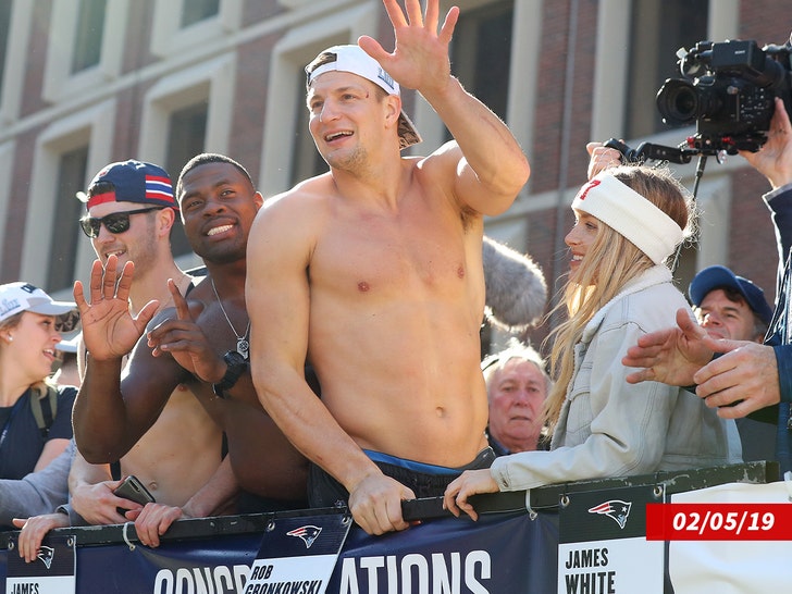 rob gronkowski patriots getty