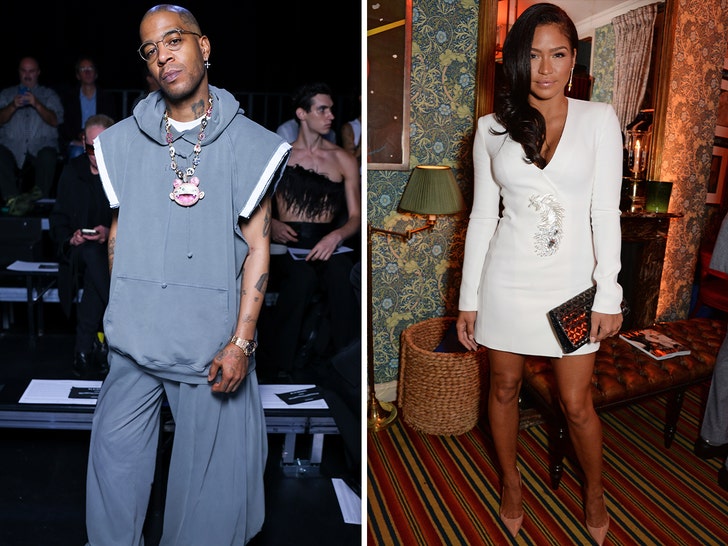 kid cudi and cassie getty 1