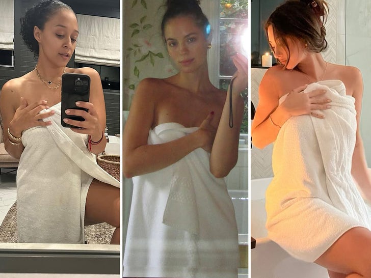 Babes In Towels -- That's a WRAP!