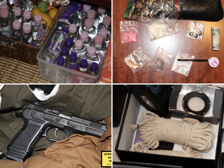 Diddy Court Exhibits From Island Raid