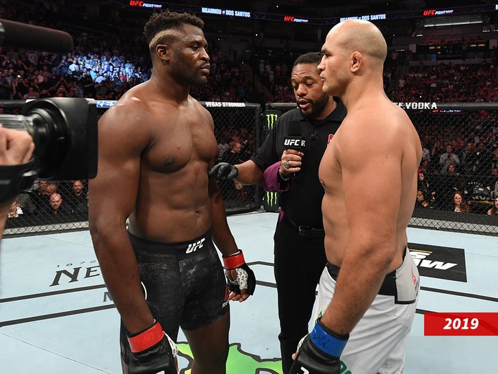 Francis Ngannou Junior Dos Santos