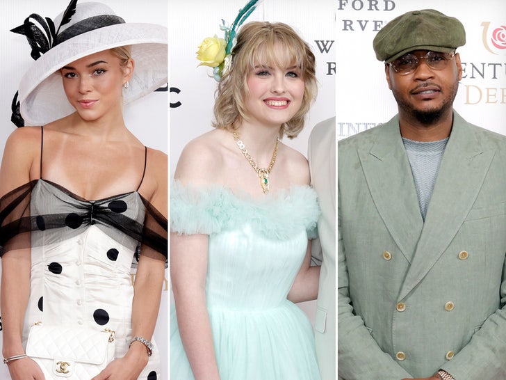 Celebs Arriving to The Kentucky Derby