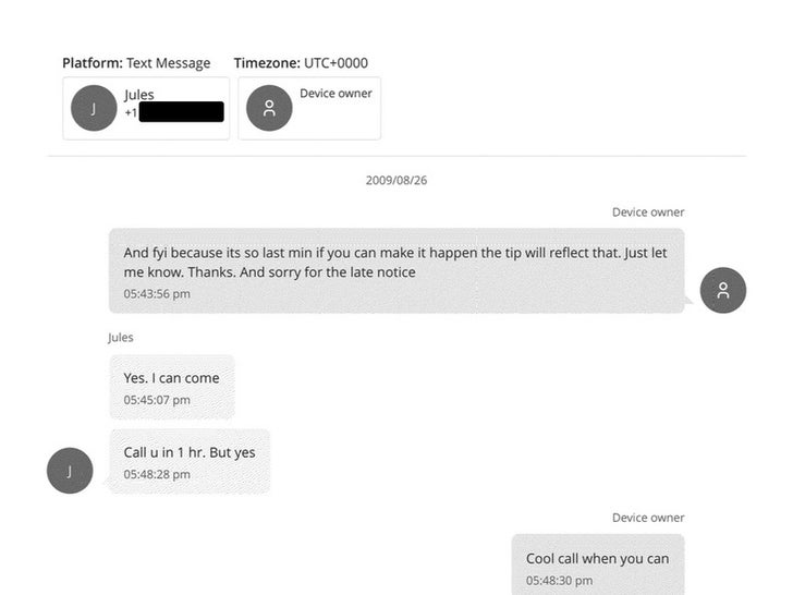 Even More Diddy Court Text Message Exhibits 0
