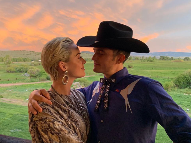 Katy Perry And Orlando Bloom -- The Happy Couple