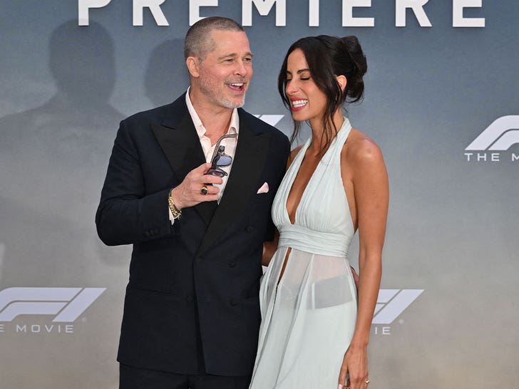 Ines de Ramon brad pitt getty 4
