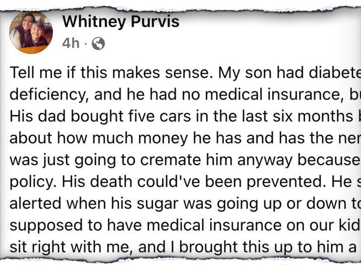 whitney purvis statement facebook launch
