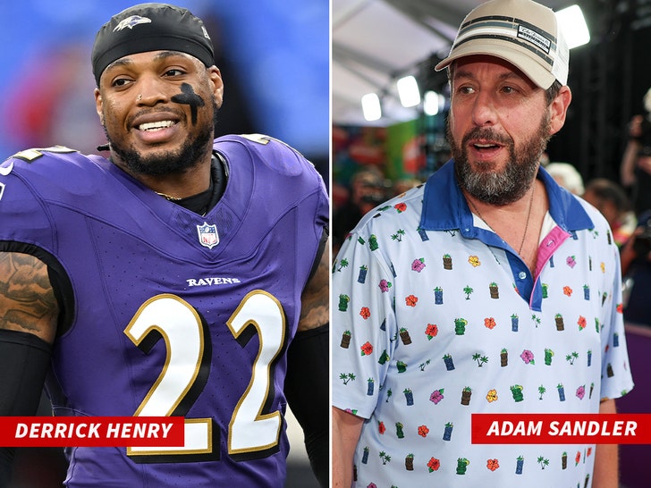 derrick henry adam sandler getty
