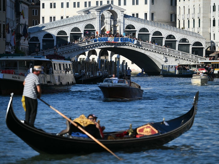 Protests Erupt in Venice Day After Jeff Bezos and Lauren Sanchezs Wedding getty 3