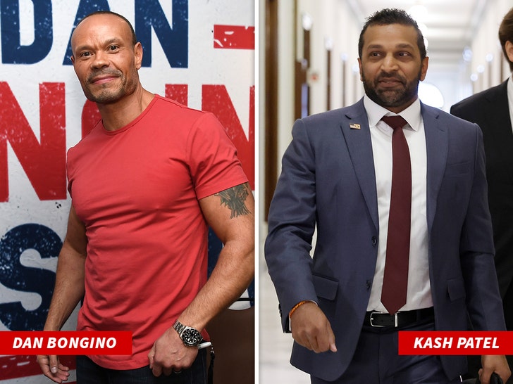 dan bongino and kash patel getty 1