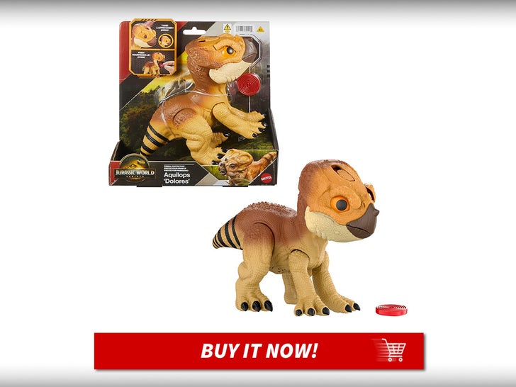 Mattel-Jurassic-World-Rebirth-Primal-Protector-Aquilops-Dolores-Jurassic-World-Merch-MAIN