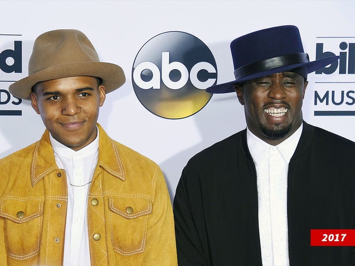 Diddy and CJ Wallace getty 1