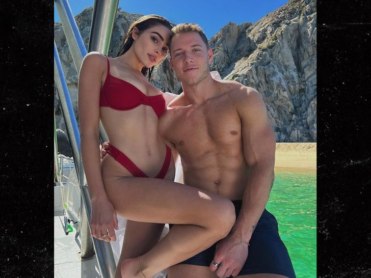 olivia culpo christian mcaffrey