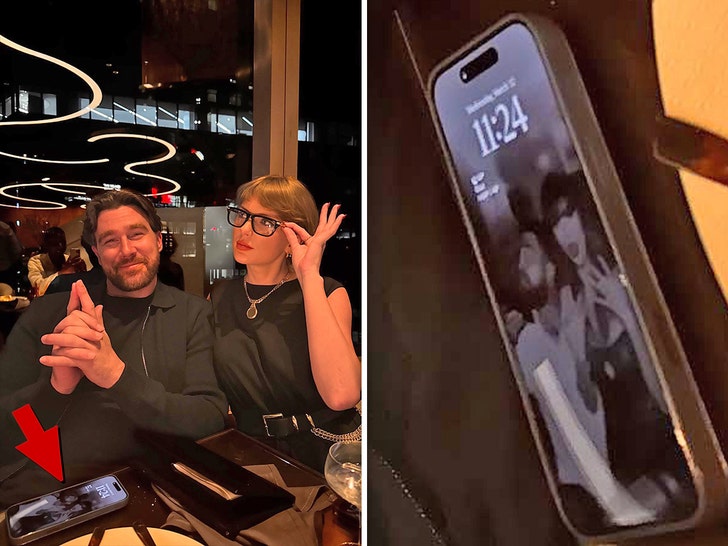 taylor swift and travis kelce phone screen wallpaper insta 1