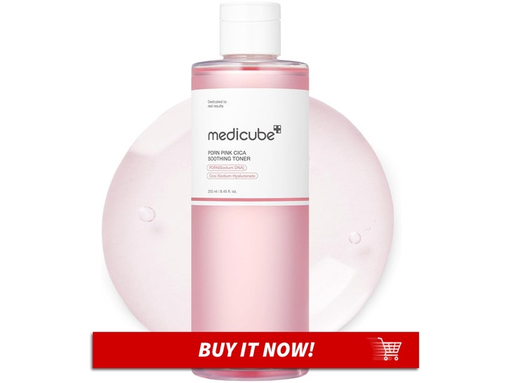medicube Salmon DNA PDRN Pink CICA Soothing Toner