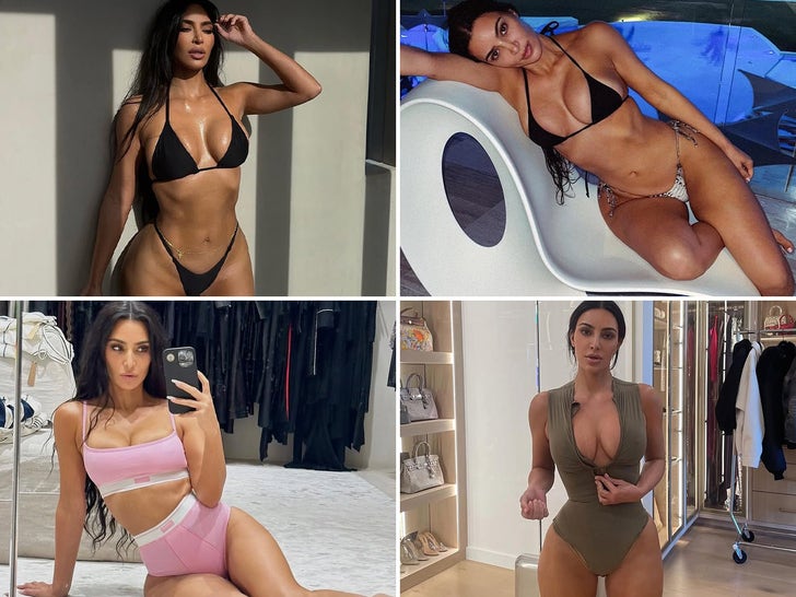 Kim Kardashian's Hot Shots