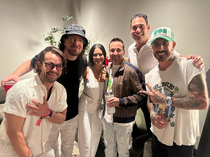 jc chasez and the backstreet boys handout 1