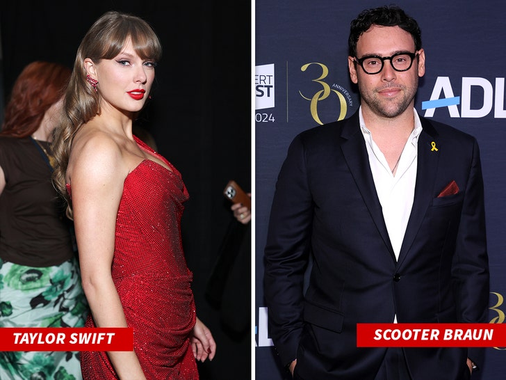 taylor swift and scooter braun getty 1