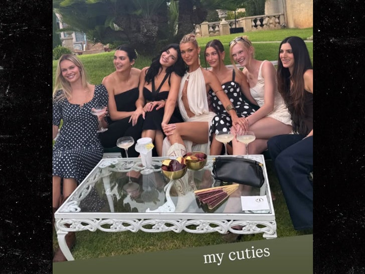 kendall kylie jenner bella hadid hailey bieber instagram