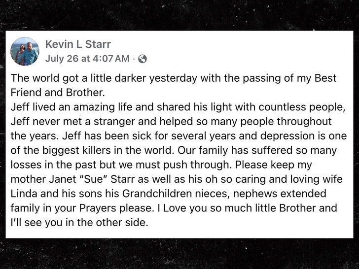 kevin starr jeff starr facebook sub