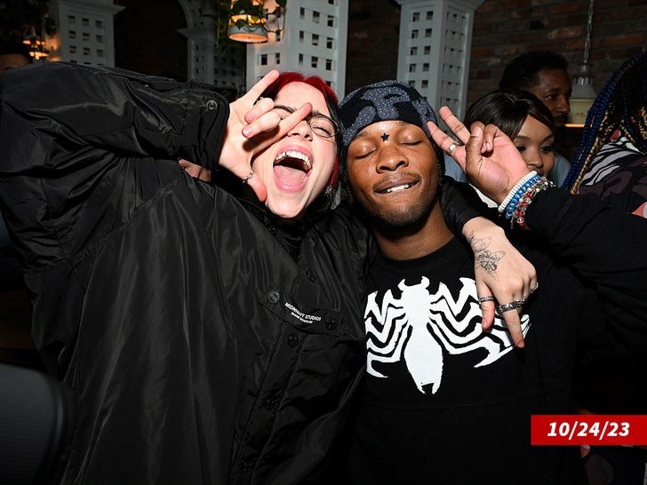 billie eilish and d4vd getty 1