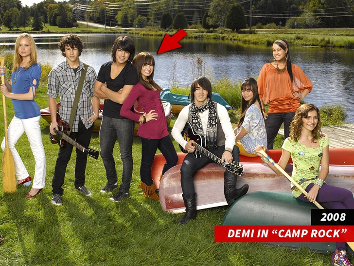 demi lovato camp rock alamy