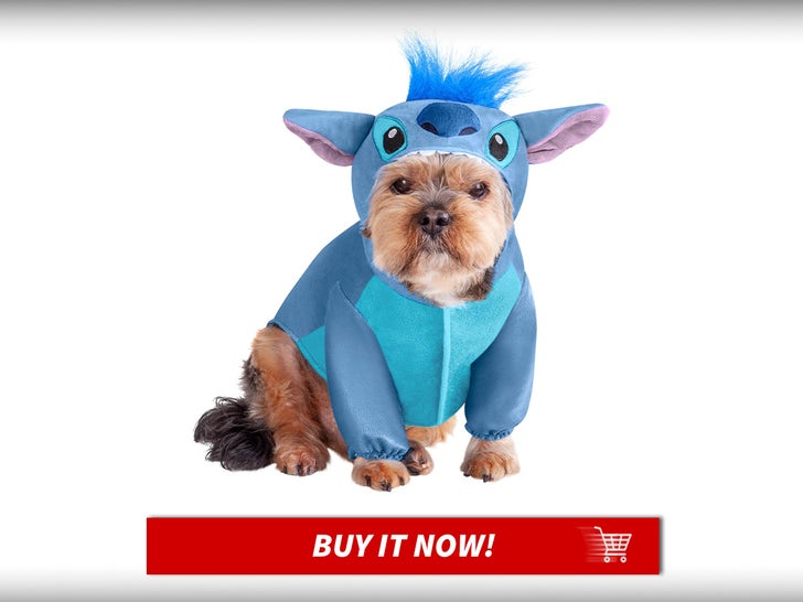 We're sure your 'Ohana' is gonna love dressing up your own cute, little munchkin in this Stitch Pet Halloween Costume!
