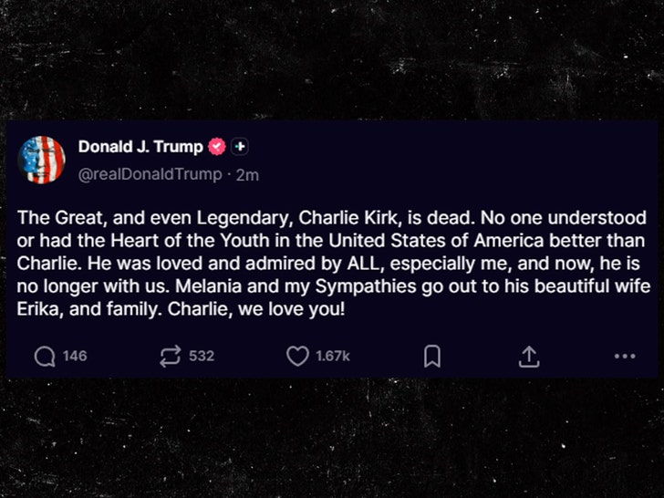 trump charlie kirk