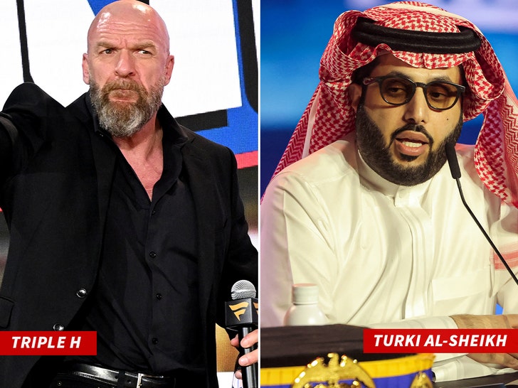 Triple H Turki Al-Sheikh getty comp