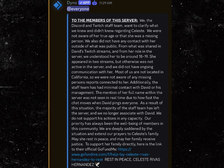 discord statment
