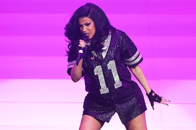 Aaron J. Thornton/Getty Cardi B in Los Angeles in June 2024