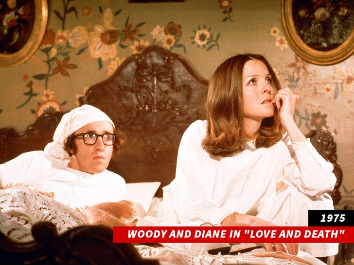 Diane Keaton and Woody Allen in Love and Death getty 1