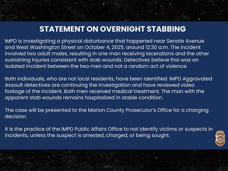 mark sanchez stabbing statement impd sub x