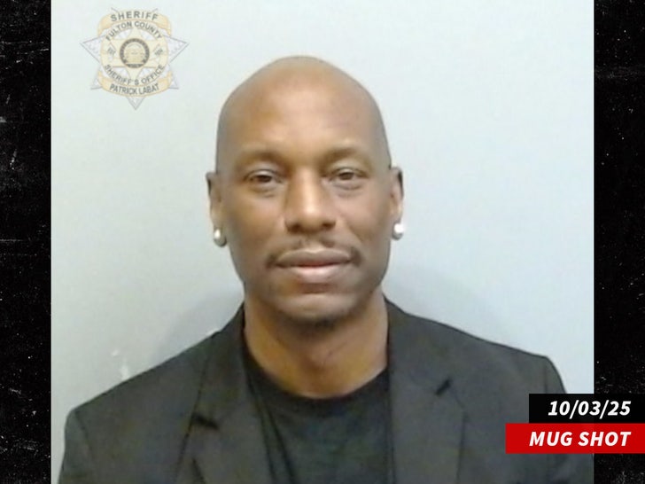 tyrese gibson mug shot fulton county swiped
