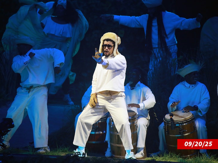 bad bunny performing in puerto rico getty 4